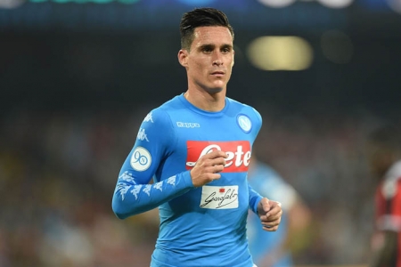 Callejón durante su etapa en el Nápoles Callejón durante su etapa en el Nápoles