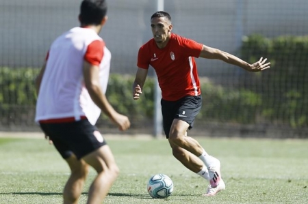 Martínez se ha ejercitado con normalidad (P.VILLOSLADA GCF)