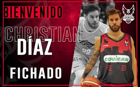 Christian Díaz es el nuevo fichaje del Coviran Granada (FUNDACIÓN CBG)