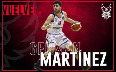 Germán Martínez será el tercer base del Covirán Granada (FUNDACIÓN CB GRANADA) 