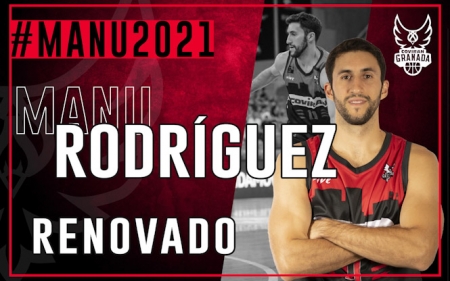 Manu Rodríguez seguirá en el Coviran Granada (FUNDACIÓN CB GRANADA) 