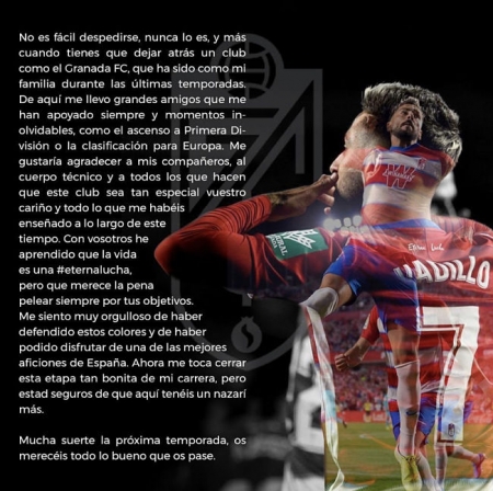 Despedida de Vadillo (Instagram) 