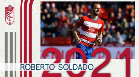 Soldado ha renovado por una temporada (GRANADA CF) 