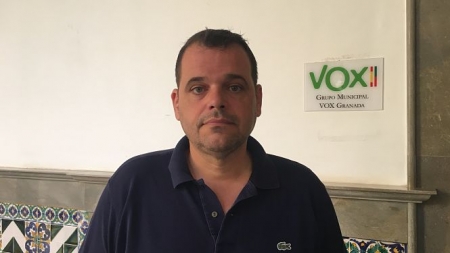 Onofre Miralles, portavoz de Vox en el Ayuntamiento de Granada (VOX)