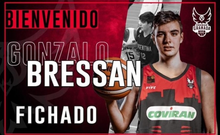 Gonzalo Bressan es la nueva promesa de la Fundación CB Granada (FUNDACIÓN CB GRANADA) 