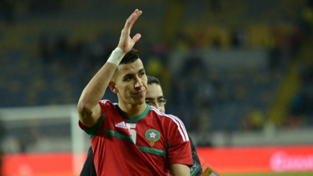 El Yamiq con la Selección marroquí El Yamiq con la Selección marroquí