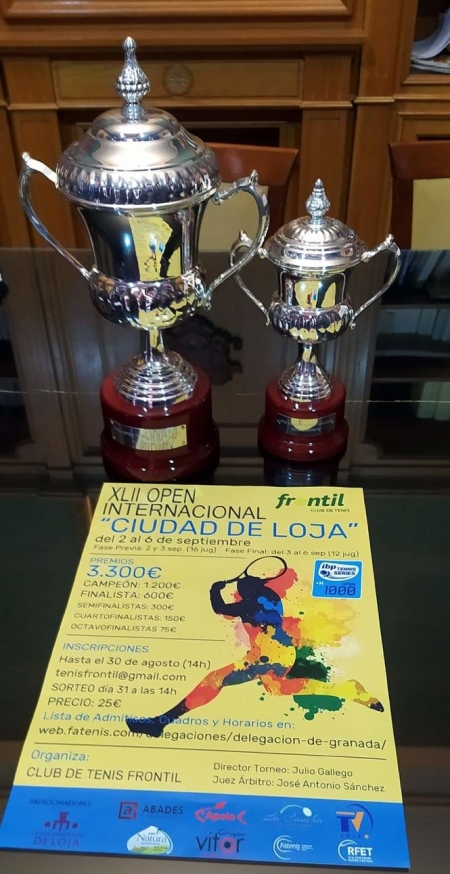 Trofeos del Open de Tenis `Ciudad de Loja` (PACO CASTILLO)