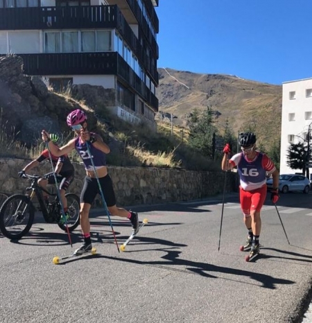 Imagen del Campeonato de Andalucía de rollerskis (FADI) 