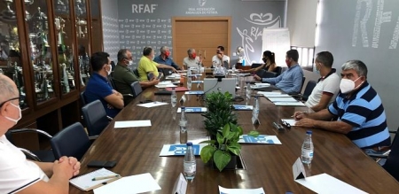 Reunión de la comisión de Juveniles (RFAF) 