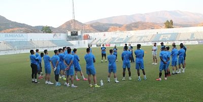 El Motril arrancará la temporada oficial hoy en Antequera (CF MOTRIL)