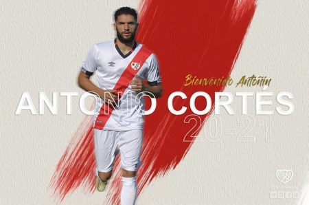 Antoñín vestirá la camiseta franjirroja esta temporada (RAYO VALLECANO)