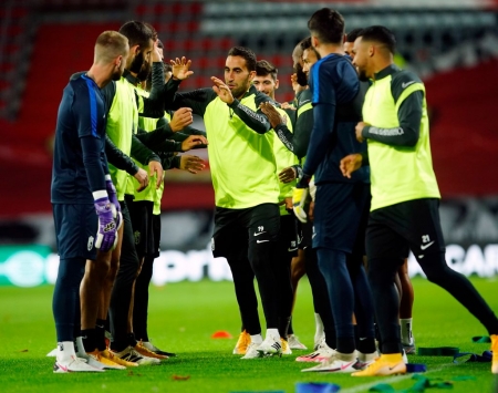 El Granada se entrenó esta tarde en el `Philips Stadion´ (GCF) El Granada se entrenó esta tarde en el `Philips Stadion´ (GCF)