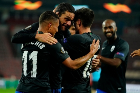 Machís logró un golazo histórico en Eindhoven (GCF) Machís logró un golazo histórico en Eindhoven (GCF)