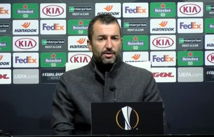 Diego Martínez en un momento de la rueda de prensa (GRJ) Diego Martínez en un momento de la rueda de prensa (GRJ)