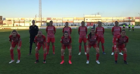 Once titular del Granada Femenino en el `Municipal de Pozoblanco´ (GCF)