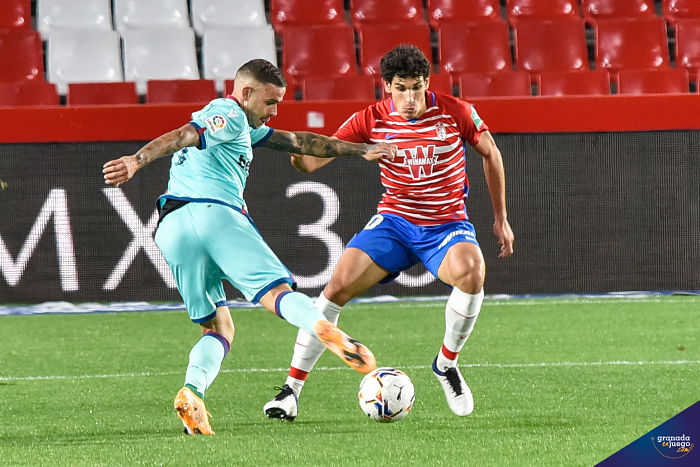 Jesús Vallejo, durante un lance del encuentro ante el Levante en la última jornada liguera (JOSÉ M. BALDOMERO) Jesús Vallejo, durante un lance del encuentro ante el Levante en la última jornada liguera (JOSÉ M. BALDOMERO)