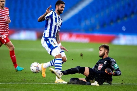 El juvenil Ángel debutó a lo grande en Primera División (LALIGA) 