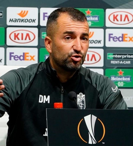Diego Martínez, entrenador del Granada CF (GCF) Diego Martínez, entrenador del Granada CF (GCF)