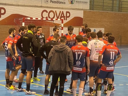 Tiempo muerto del BM Maracena en Pozoblanco (BM MARACENA) 
