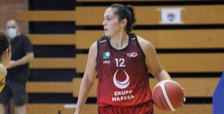 Ornella Santana durante un partido anterior (RACA) 