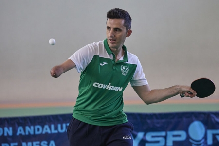 José Manuel Ruiz, con la camiseta del Covirán Huétor Vega (FERMÍN RODRÍGUEZ) 