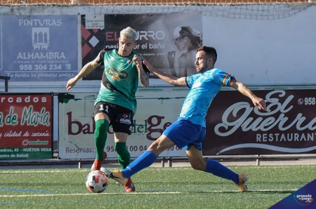 La intensidad fue la nota predominante en el derbi (JOSÉ M. BALDOMERO / GRJ) 