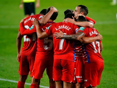El Granada se reencontrará con la Copa del Rey esta semana después de cosechar un importante triunfo en Elche (PEPE VILLOSLADA / GCF) El Granada se reencontrará con la Copa del Rey esta semana después de cosechar un importante triunfo en Elche (PEPE VILLOSLADA / GCF)