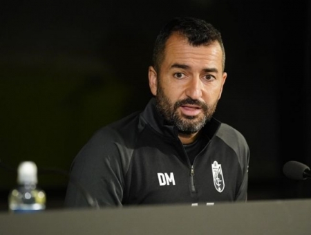 Diego Martínez, entrenador del Granada CF (GCF)