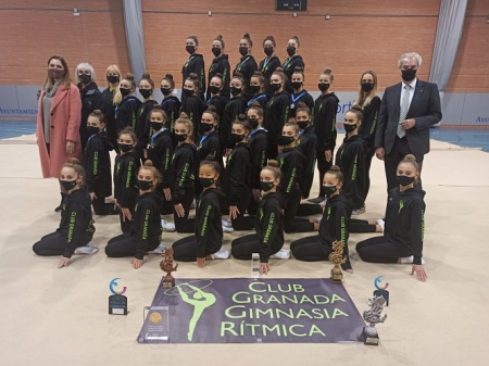 Recibimiento al Club Granada de Gimnasia Rítmica (AYTO. GRANADA) 