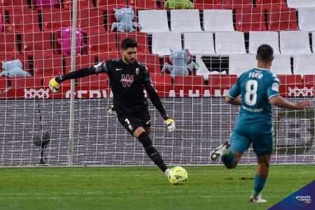 El Granada no recibe goles desde el pasado 6 de diciembre (JOSÉ M. BALDOMERO)