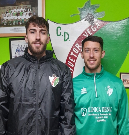 Dani Salvatierra y Juanan han firmado con el Huétor Vega (CD HUÉTOR VEGA)