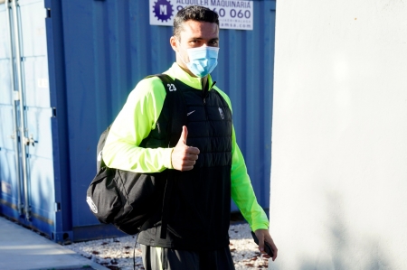 Jorge Molina, antes de emprender el viaje hacia Madrid (PEPE VILLOSLADA / GCF)