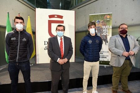 Presentación de las etapas de Granada de la Vuelta Ciclista a Andalucia (R, MARTÍNEZ / DIPGRA)