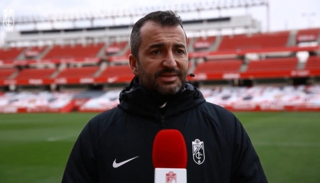 Diego Martínez, entrenador del Granada CF (GCF TV)
