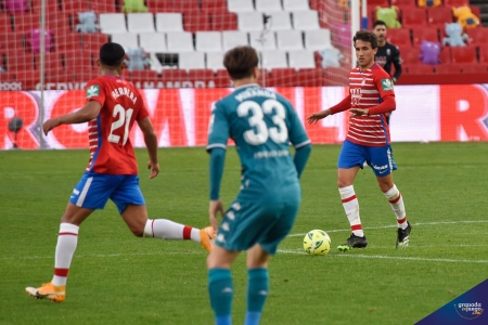 Luis Milla, durante su último partido en `Los Cármenes´ antes de padecer el Coronavirus (JOSÉ M. BALDOMERO) Luis Milla, durante su último partido en `Los Cármenes´ antes de padecer el Coronavirus (JOSÉ M. BALDOMERO)