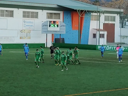 El Atlético Mancha Real celebra el segundo gol (ATLÉTICO MANCHA REAL) 