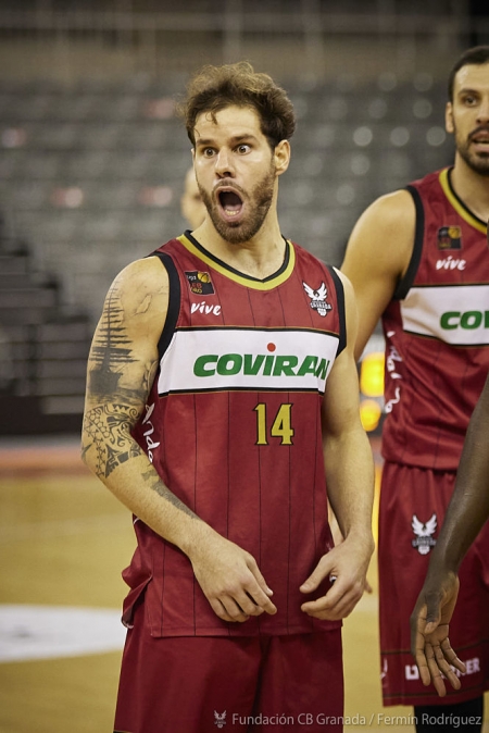 Christian Díaz ha dado positivo en Covid-19 (FUNDACION CB GRANADA / FERMÍN RODRÍGUEZ)