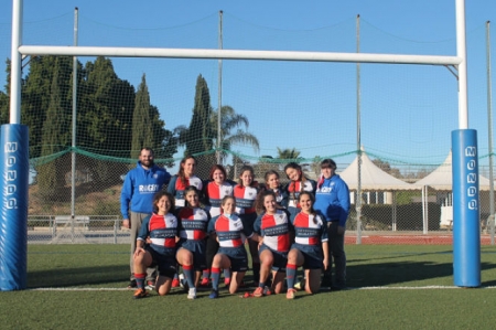 Equipo de Rugby 7 Femenino del Universidad de Granada (DEPORTES UGR) 