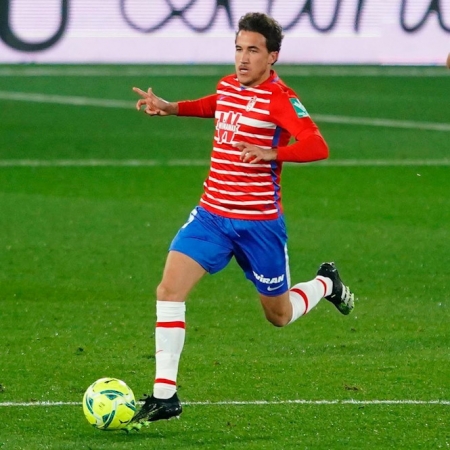 Luis Milla realizó un buen partido (GRANADA CF)