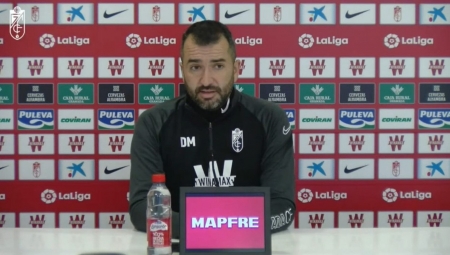 Diego Martínez, entrenador del Granada (GCF TV)
