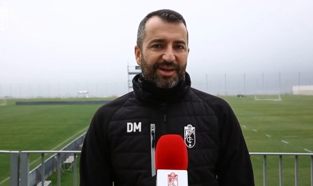 Diego Martínez, entrenador del Granada (GCF TV)