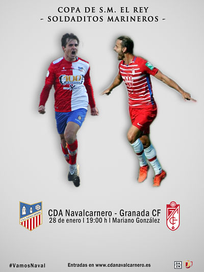Cartel del partido ideado por el Navalcarnero, que buscará seguir agrandando su leyenda (CDA NAVALCARNERO) Cartel del partido ideado por el Navalcarnero, que buscará seguir agrandando su leyenda (CDA NAVALCARNERO)