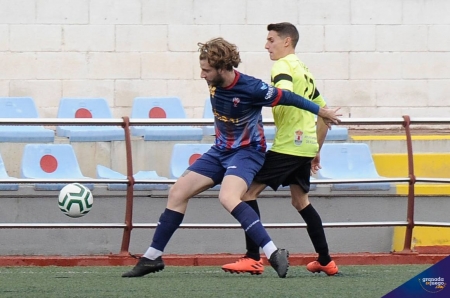 Andrés en el último encuentro de liga ante el Céltic CF (JOSÉ M. BALDOMERO)
