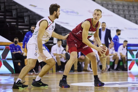 Alex Murphy durante un partido con el Coviran Granada (FERMÍN RODRÍGUEZ / FUNDACION CB GRANADA)