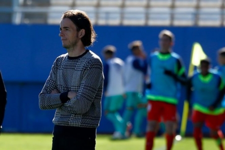 El ex entrenador del Recreativo de Granada, David Tenorio (GRANADA CF)