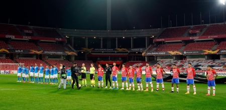 El Granada vivió una noche mágica e histórica ante el Nápoles (PEPE VILLOSLADA / GCF) El Granada vivió una noche mágica e histórica ante el Nápoles (PEPE VILLOSLADA / GCF)