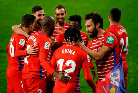 El Granada ya prepara el duelo europeo ante el Nápoles (PEPE VILLOSLADA / GCF)