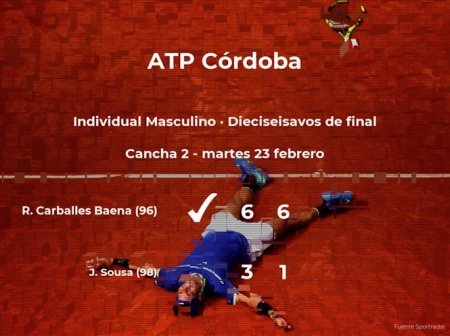 Roberto Carballés ya está en Octavos de Final (20 MINUTOS)