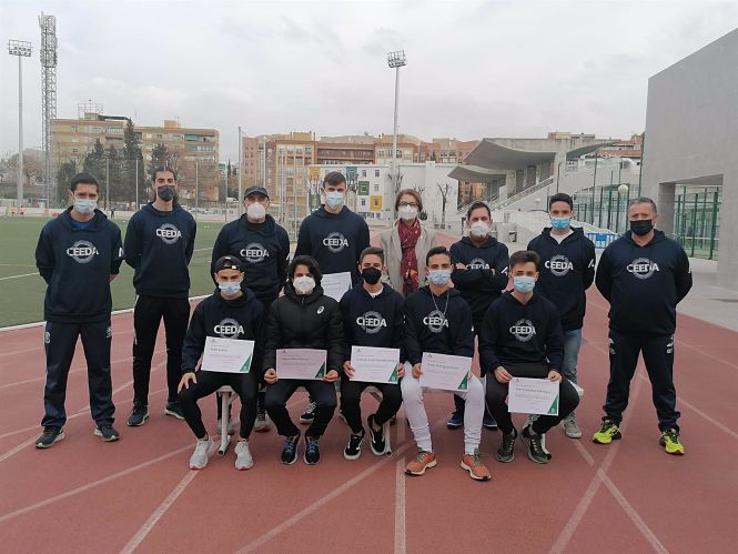 Acto con deportistas y entrenadores del Centro Educativo de Excelencia Deportiva de Andalucía (JUNTA) Acto con deportistas y entrenadores del Centro Educativo de Excelencia Deportiva de Andalucía (JUNTA)