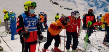 Esquiadores Ciegos Regresan A Sierra Nevada A La Conquista De La II Copa Fedc (ONCE) 